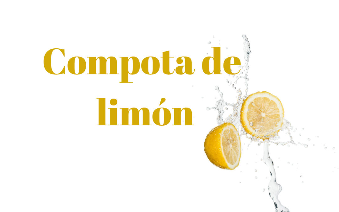 Compota de limón